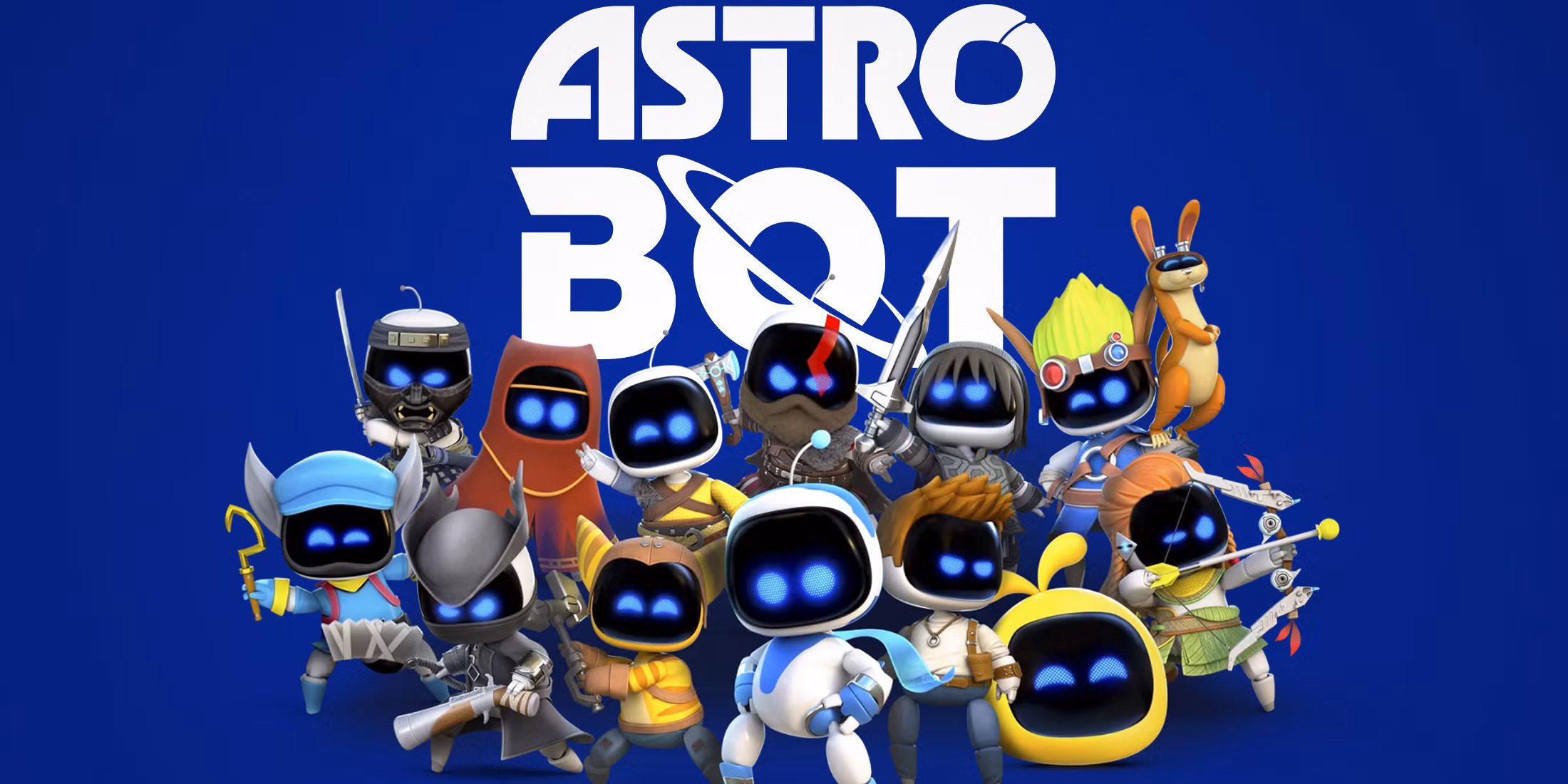 Astrobot Official Artwork. Astrobot is available for PlayStation 5.
