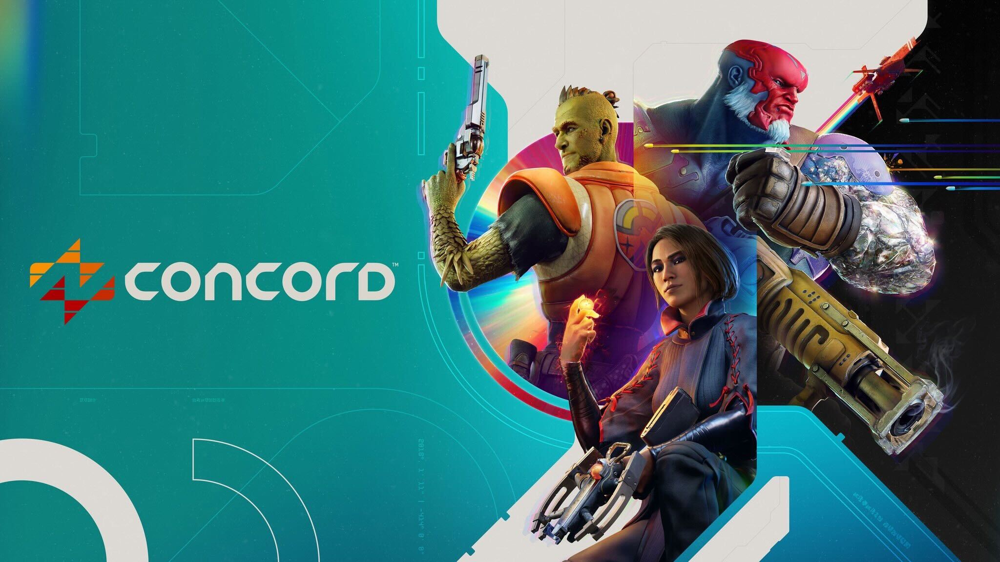 Concord official art. Concord was available on PC, Xbox Series X, Xbox Series S, and Playstation 5.